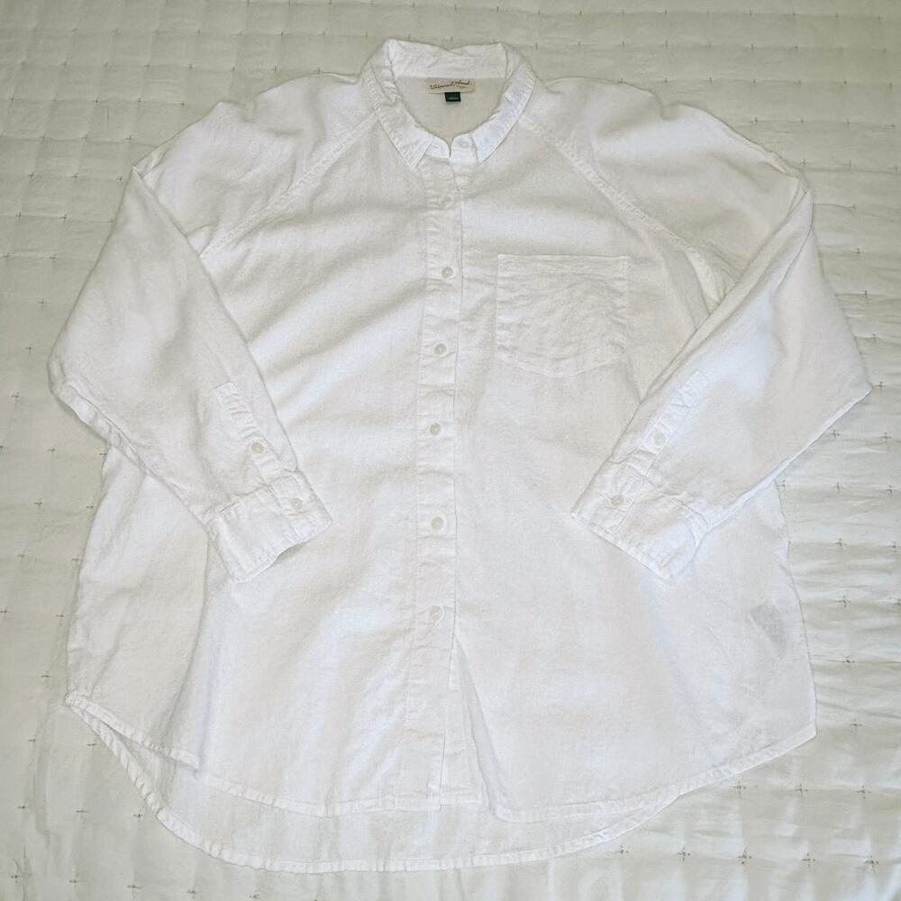 Universal Thread Linen Button-Up Shirt - Picture 5 of 10